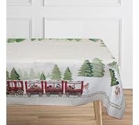 Russo Tessuti Tovaglia Tappeto Copritavolo Arredo NATALE Natalizio Gobelin Lurex Idea Regalo 12 POSTI