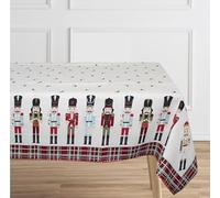 Russo Tessuti Tovaglia Tappeto Copritavolo Arredo NATALE Natalizio Gobelin Lurex Idea Regalo 12 POSTI SCHIACCIANOCI