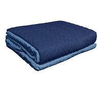 Russo Tessuti Trapunta Trapuntino Letto Varie Misure Marta Marzotto Pitonato Double Face-Blu Navy-Singolo