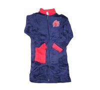 Russo Tessuti Vestaglia Coral Bambino Spiderman Pile Blu Rosso Giacca da Camera Cerniera Tasca-Rosso-6 Anni Rosso