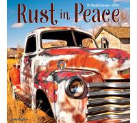 Rust in Peace 2026 12 X 12 Wall Calendar