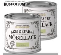 Rust-Oleum 2 X 125 Ml Vernice Per Mobili Verde Salvia Shabby Chalky Rustoleum