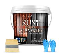 RUST-OLEUM CONVERTITORE RUGGINE VERNICE ANTIRUGGINE PRIMER METALLO NERO 473ML