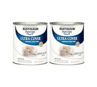 Rust-Oleum Painter's Touch 1993502-2PK, vernice in lattice, colore bianco semi-lucido, confezione da 2