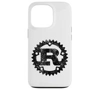 Rust Programming Logo Distressed Vintage Lettera R Custodia per iPhone 13 Pro