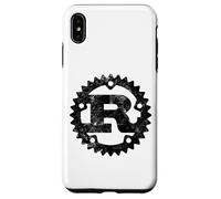 Rust Programming Logo Distressed Vintage Lettera R Custodia per iPhone XS Max