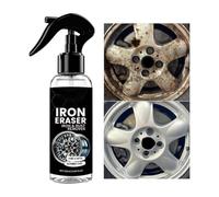 Rust Remover Spray, Multiuso Veloce Azione Portatile 120ml Cancella Ferro, Spray Antiruggine per Ferro, per Veicoli Bici Ruote Freno Cerniere Tubi Scarico Dettaglio