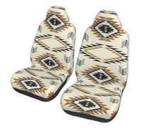 Rust Western Arrow Southwest Native American Coprisedile Confortevole Coprisedili Auto Lavabile Coprisedile Auto per Furgoni Camion SUV 2 PCS