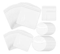 Rustark Autoadesivo Chiudibile Imballaggio Film Cellophane Polipropilene Chiusura Adesiva Sacchetto Cellophane Autoadesivo Trasparente Cellophane Borse (4 misure)