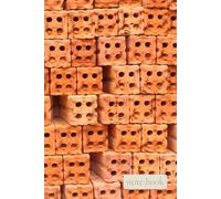 Rustic Brick Pattern Notebook,An Industrial Texture Journal Inspired by Architectural Brick Design for Notes, Ideas, Writing, and Everyday Creativity