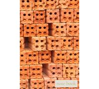 Rustic Brick Pattern Notebook,An Industrial Texture Journal Inspired by Architectural Brick Design for Notes, Ideas, Writing, and Everyday Creativity