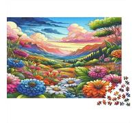 Rustic Cottage by A Stone Bridge Jigsaw Puzzle Impossible 1000 Pezzi Decorazione Per La Casa. Rilassamento E Intelligence Per Adulti E Ragazzi Da 14 Anni 52x38cm/1000pcs