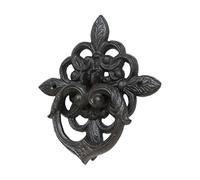 Rustic Door Knockerr - Antique Retro Door Handle, Courtyard and Interior Knockerr for Doors, European Retro Finish Cast Iron, Decorative Wall Craft | Vintage Décor for Home, Apartment, Hotel