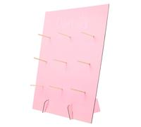 Rustic Doughnut Board Holder Bancarella Di Ciambelle Espositore Per