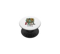 Rustic Fall Vibes Zucca Girasoli Stampa Leopardata PopSockets PopGrip Adesivo