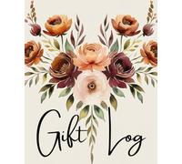 Rustic Floral Guest Journal: An Elegant Fall-Themed Notebook for Recording Gifts, Guest Notes, and Thank You Messages at Weddings, Showers, and Celebrations