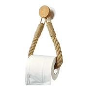 Rustic Hemp Rope Toilet Paper Holder