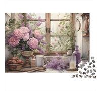 Rustic Kitchen Still Life Jigsaw Puzzle Impossible 1000 Pezzi Interesting Decorazione Per La Casa. Rilassamento E Intelligence Per Adulti E Ragazzi Da 14 Anni 38x26cm/1000pcs