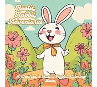 Rustic Rabbit Adventures: A Cozy Coloring Book for Kids Ages 5-10 Featuring Cute Rabbits, Farm Life, Woodland Adventures, Baking, Gardening, Forest Friends, and Easy-to-Challenging Coloring Pages