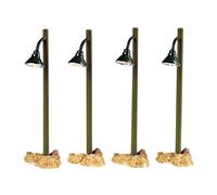 Rustic Street Lamp Set of 4 B/O 4.5V Cod. 54362