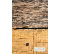 Rustic Wood Notebook,A Minimalist Natural Wood Grain Journal for Notes, Ideas, Writing, and Everyday Inspiration