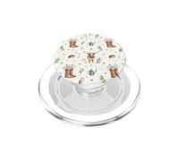 Rustico Longhorn Country Hedgehog Acquarello Floreale PopSockets PopGrip per MagSafe