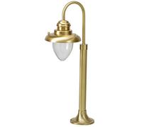 Rustico Luce con Piedistallo Ottone Vetro IP43 Robusto Marios Giardino Weg