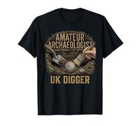 Rustico UK British Amateur Archaeologist Digger Storia del Regno Unito Maglietta