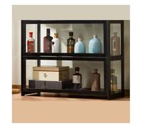 RusticoVinoBarArmadietto&CaffèBarwithStorageRackFarmhouseBuffetSideboardperLiquorGlasses&HomeCucinaStanzaEleganteVinoLiquorCabinet