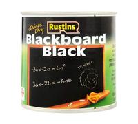 Rustins Lavagna Pittura Asciugatura Rapida Nero Board Matt Black Scuola Muro