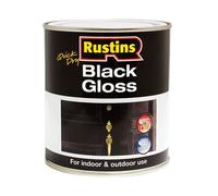 Rustins - Quick Dry Black Gloss 250ml