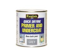 Rustins - Quick Dry Primer & Undercoat Grey 250ml