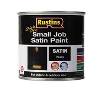 Rustins - Quick Dry Small Job Satin Paint nero 250ml
