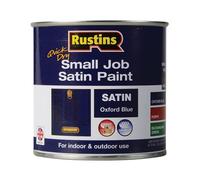 Rustins - Quick Dry Small Job Satin Paint Oxford Blue 250ml