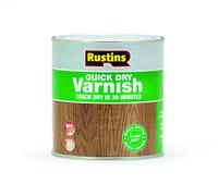 Rustins - Smalto ad asciugatura rapida per vernici lucide/opache/satinate, colore: Trasparente Clear Matt 1 Litre