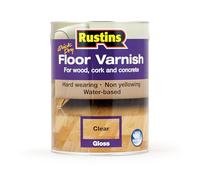 Rustins - Vernice per pavimento lucida & satinata, 1 litro / 5 litri. Disponibili tutti i colori Gloss 5 Litre