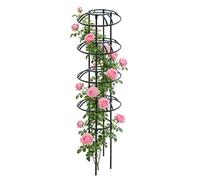 Rustproof Plant Trellis, Heavy Duty Support Frame, Indoor Garden Obelisk with Climbing Vine Support, Metal Plant Trellis with Stable Structure, Potted Clematis Jasmine Flowers Fruits Vegetable Vines