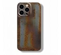Rusty Phone Case, Vintage Rust Look Mobile Phone Cover, Glossy Rust Metal Look for iPhone 16/15/14/13/12/11 Pro Max Cases (#3,16)