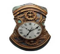 Rusty Steampunk Clock Ghetta da Collo Elastico Scaldacollo Antivento Cerchietto per Capelli per Motocicletta Adulto Donna 25X50Cm