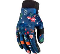 Rusty Stitches Bonnie V2, guanti donna XL female Nero/Blu/Arancione/Verde