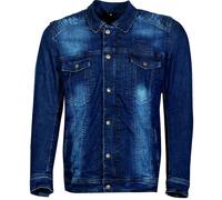 Rusty Stitches Carl Thomas, camicia/giacca in tessuto 4XL male Blu