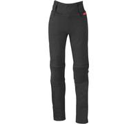 Rusty Stitches Claudia Le signore moto pantaloni, nero, Taglia 40