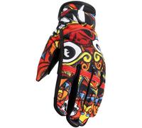Rusty Stitches Clyde V3 Mask, guanti M male Nero/Rosso/Blu/Giallo