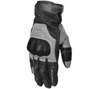 Rusty Stitches Conner Motorrad Handschuhe, nero/grigio, Taglia XS