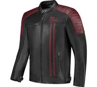 §Giacca Moto Rusty Stitches Cooper Nero-Marrone§