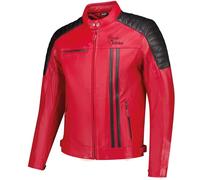 Rusty Stitches Cooper, giacca di pelle M male Rosso/Nero