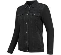 §Giacca Moto Donna Rusty Stitches Dolly Nero-Blu§