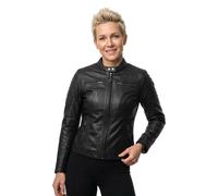 Rusty Stitches Giacca moto Joyce V2 donna in pelle Nero 36