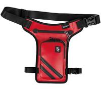 Rusty Stitches Gordon, borsa da gamba male Rosso/Nero