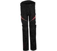 Rusty Stitches Jenny Pantaloni tessili da donna, nero-bianco-rosso, taglia 48 per donne